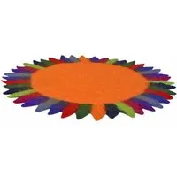 Frida Feeling Frida Feeling Untersetzer / Tischsets "Sonne" aus Filz, Orange, – Produktbild 1 von 1