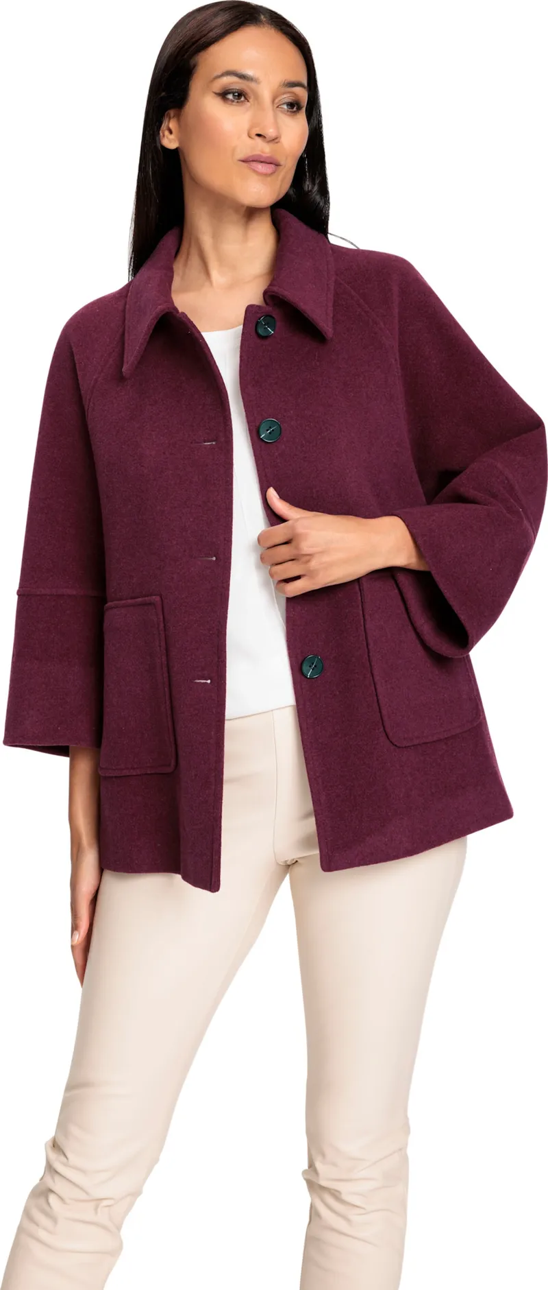 heine Jacke, Bordeaux, – Produktbild 2 von 2
