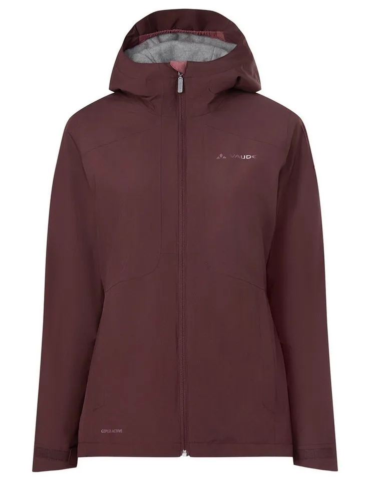 Vaude Vaude Outdoorjacke SE Women's Morkon Wool-lined Jacket (1-St) wind- und wasserdichte Jacke mit Wollfutter, Schwarz, – Produktbild 1 von 4