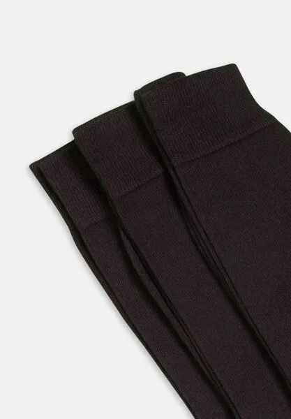 DillySocks DillySocks Socken „One Color Smooth“, Smooth night black, – Produktbild 3 von 4
