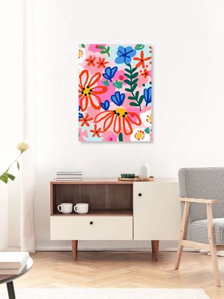 Photocircle Photocircle Poster / Leinwandbild - That Floral Summer Kinda Feeling – Produktbild 3 von 4