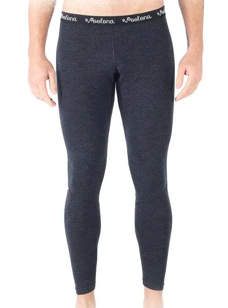 Woolona Woolona Lange Unterhose - PATCH - 100% Merinowolle, Schwarz, – Produktbild 4 von 4