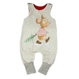 Sternchenwolke Sternchenwolke BIO Strampler "Weihnachtsmaus" – Produktbild 1 von 1