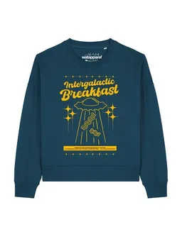 watapparel watapparel Sweatshirt Frauen Intergalactic Breakfast – Produktbild 1 von 1