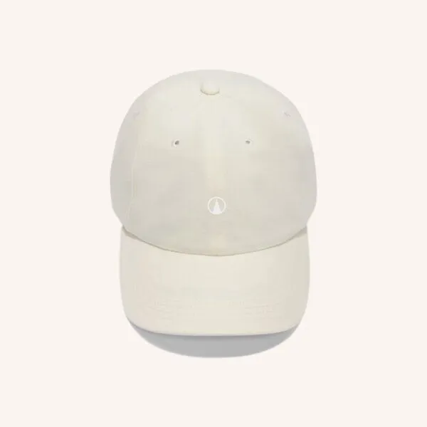 NORDLICHT NORDLICHT Damen Herren Dad Cap Kappe aus 100% Bio-Baumwolle, Natur, – Produktbild 2 von 4