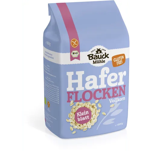 Bauckhof Haferflocken Kleinblatt glutenfrei bio (1000g) – Produktbild 1 von 1