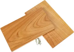 Holz Frank Frühstücksbrett Frühstücksbrett 4er Set aus FSC® Kirsch Holz geölt - 26 x 15 x 1,2 cm, Holz – Produktbild 1 von 1