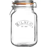 Kilner KILNER Vorratsglas "Quadratisch" mit Bügelverschluss 2 l – Produktbild 1 von 1