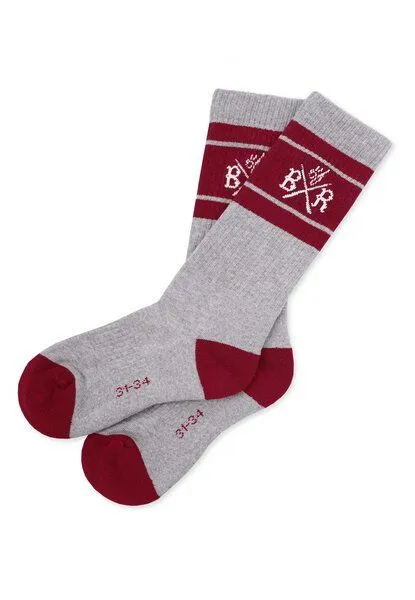 Band of Rascals Band of Rascals Sport Socks, Grey-brick-red, – Produktbild 1 von 1
