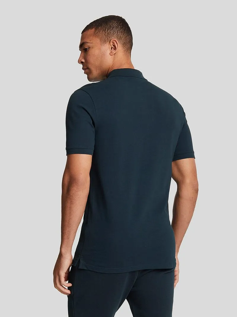Lyle and Scott Lyle and Scott Tonal Eagle Poloshirt Navy - Größe L, Blau, – Produktbild 3 von 5