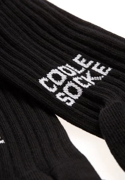recolution Socken aus Bio-Baumwoll Mix - HOVEA COOL - recolution, Black (schwarz), – Produktbild 3 von 4