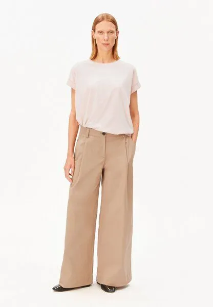 ARMEDANGELS ARMEDANGELS IDAARA Damen T-Shirt aus Bio-Baumwolle, Pale peach, – Produktbild 4 von 4