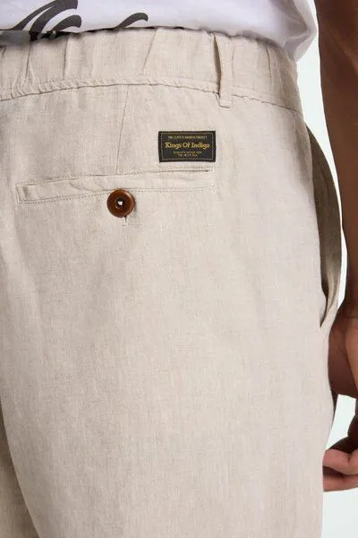 Kings Of Indigo Kings Of Indigo REAGAN | UNDYED LINEN, Undyed linen, – Produktbild 2 von 3
