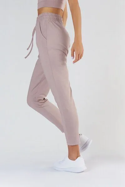 True North True North Damen Jogging Pants aus Bio-Baumwolle & Tencel Modal T1351, Grau-melange, – Produktbild 4 von 4