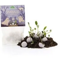 Die Stadtgärtner Die Stadtgärtner 5 Blumenmurmeln im Tütchen "Spukbälle" - Geschenk & Giveaway für Halloween – Produktbild 1 von 1