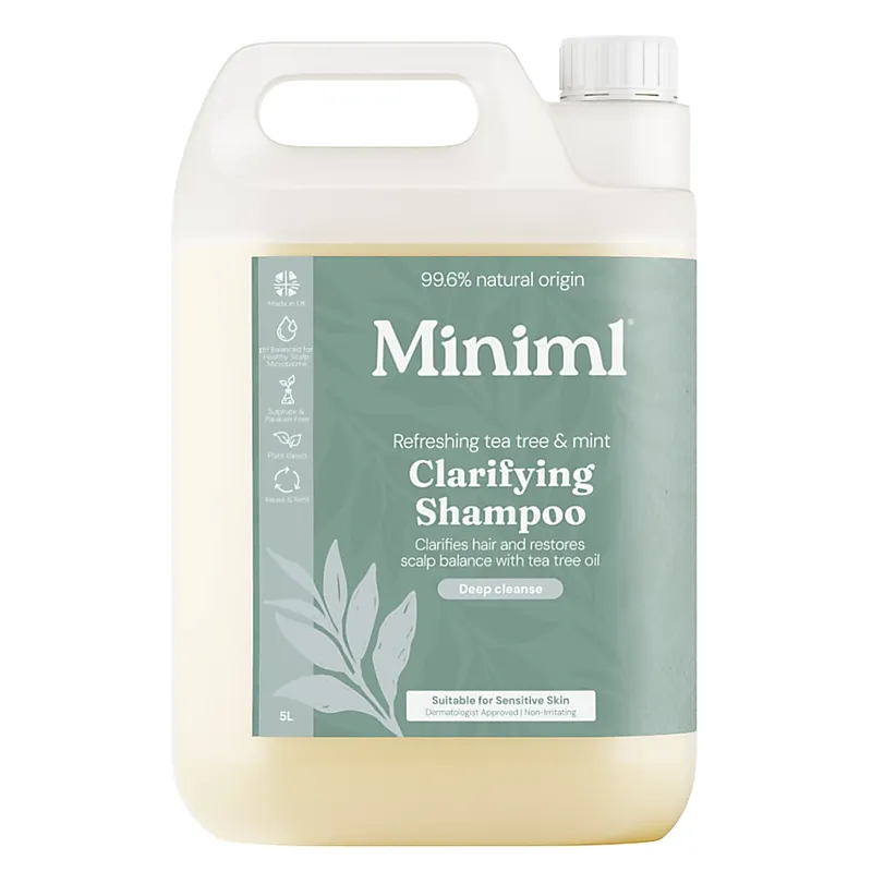 Miniml Miniml Reinigendes Shampoo Teebaum & Minze - 5L Nachfüllpackung – Produktbild 1 von 1