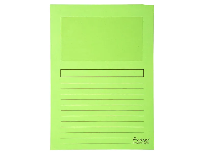Exacompta 25 Exacompta Fenstermappen "Forever" Kleinpack grün – Produktbild 1 von 1