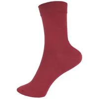 grödo Grödo Damen Socken uni Bio Baumwolle Elasthan, Rot, – Produktbild 1 von 1