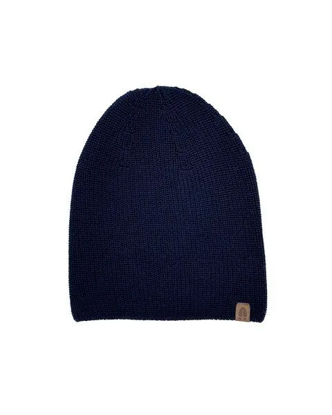 Kopyto Kopyto DEER - Mütze 100% RWS Merinowolle Mulesingfrei, leichte Beanie ohne Umschlag, Unisex, Marineblau, – Produktbild 2 von 3