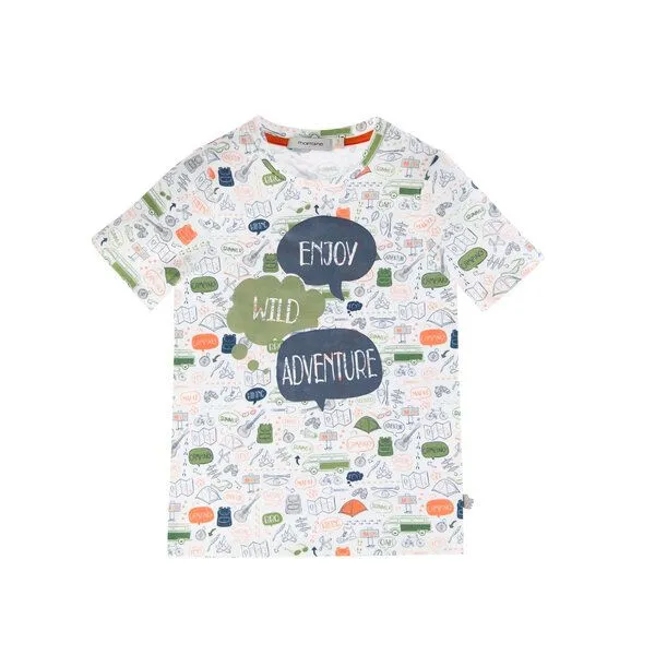 Marraine Kids Marraine Kids T-Shirt aus Bio Baumwolle mit Frontdruck, Bunt, – Produktbild 3 von 4