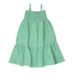 Walkiddy Walkiddy Mädchen Trägerkleid GOTS zertifiziert – Hellgrün, weich & bequem, sommerlich – Produktbild 1 von 1