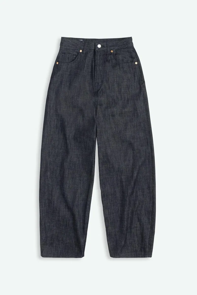 Kings Of Indigo Kings of Indigo Damen vegan Jeans Leila Dunkelblau, Schwarz, – Produktbild 2 von 2