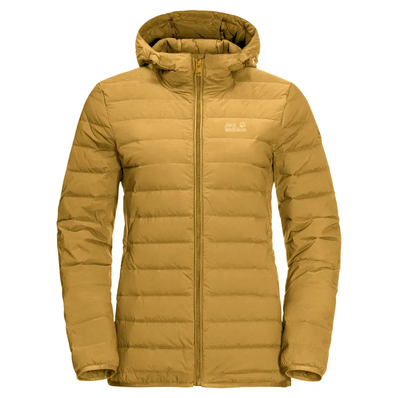 Jack Wolfskin Damen-Daunenjacke Jack Wolfskin glowing moutain, Gold, – Produktbild 1 von 1