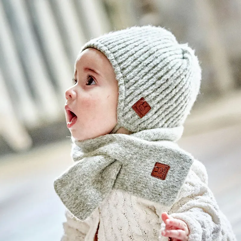 Maximo Maximo Winter-Strickmütze, Gruen, – Produktbild 1 von 1