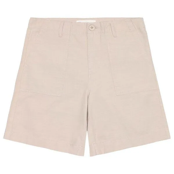 KnowledgeCotton Apparel KnowledgeCotton Apparel Shorts POSEY, Light feather gray, – Produktbild 1 von 7
