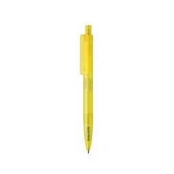 XD Collection X3 Frosted-Pen aus GRS recyceltem PC, gelb – Produktbild 1 von 1