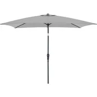 Doppler doppler Sonnenschirm "LIFE" 250 x 200 cm, hellgrau – Produktbild 1 von 1