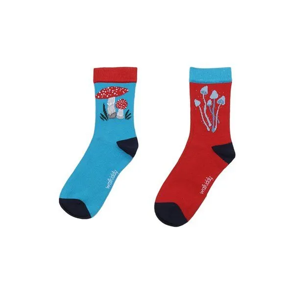 Walkiddy Baby Socken GOTS-zertifiziert aus Bio-Baumwolle dunkelblau – Walkiddy Wonderland – Produktbild 1 von 1