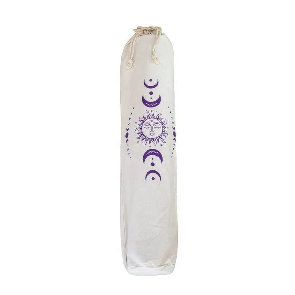 Divasya Divasya Yogamatte Naturkautschuk | rutschfester japanischer Grip | 6 Farben | Gurt & Hülle, Mystic moon (lila), – Produktbild 2 von 4