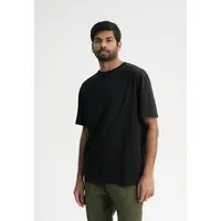 MELA MELA Oversized T-Shirt schwer Style BHAJAN aus 100% Bio-Baumwolle, Schwarz, – Produktbild 1 von 1