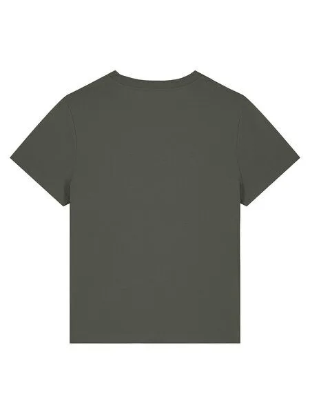 watapparel watapparel T-Shirt Frauen Don't overthink it, Khaki, – Produktbild 4 von 4