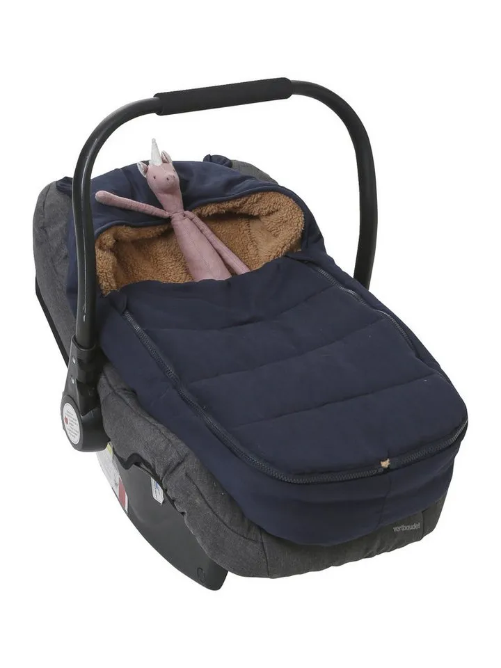 Vertbaudet Vertbaudet Fußsack für Kinderwagen & Babyschale, wetterfest, Blau, – Produktbild 2 von 3