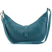 El Puente El Puente Schultertasche | Fair Trade & Handmade aus Indien, Petrol, – Produktbild 1 von 1