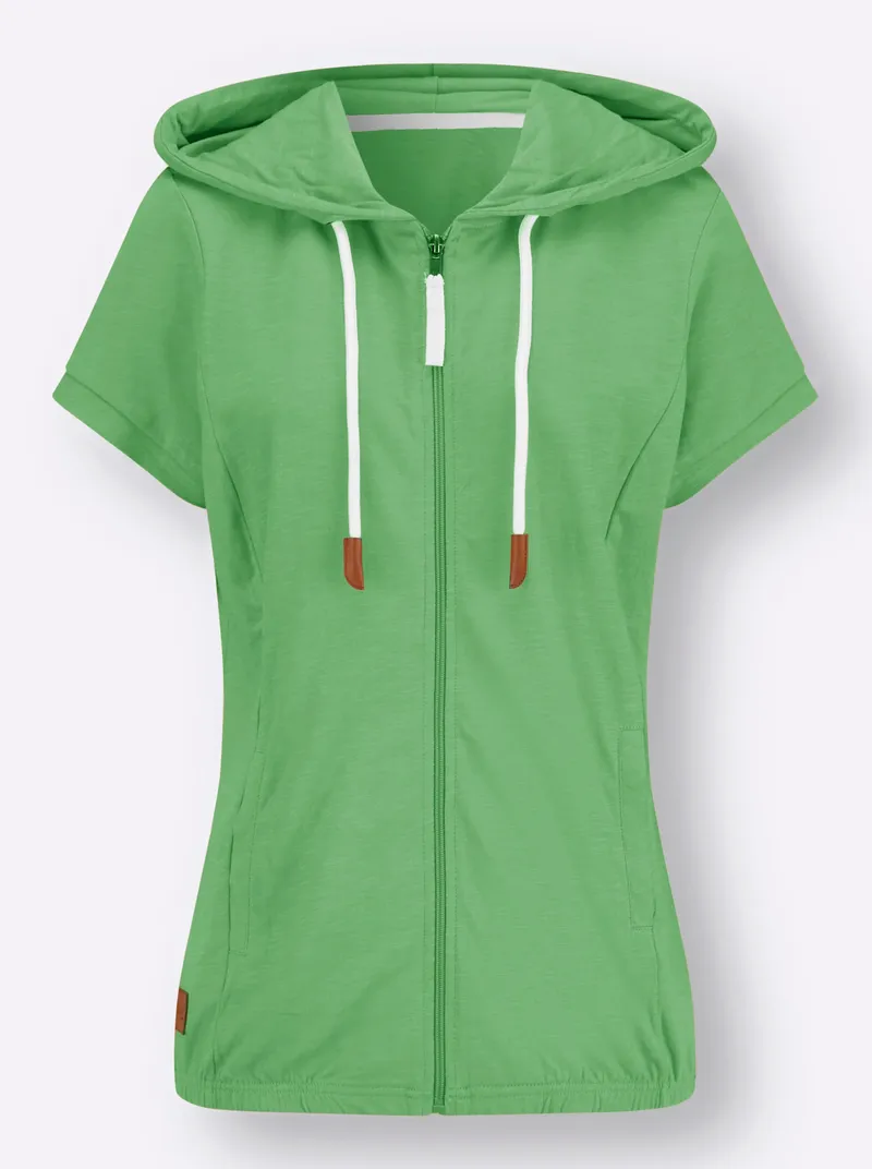 Witt Sweatjacke apfel, Apfel, – Produktbild 1 von 2