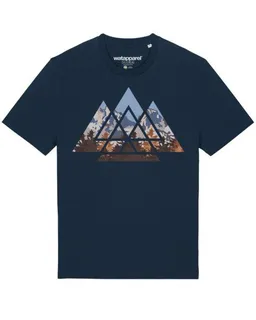 watapparel watapparel T-Shirt Unisex Geometric Landscape – Produktbild 1 von 1