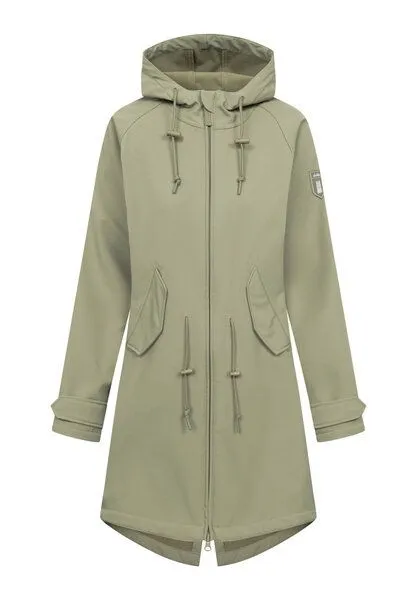 derbe derbe Softshelljacke „Island Friese“, Tea tea, – Produktbild 2 von 4