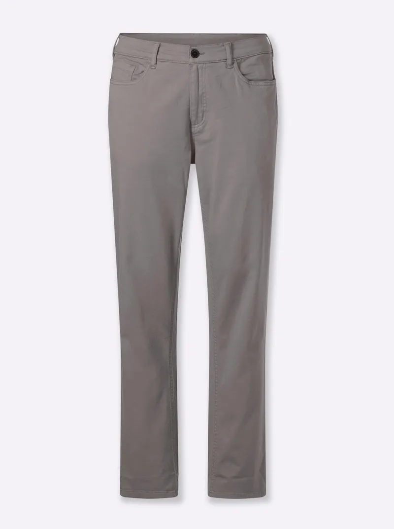 marco donati 5-Pocket-Hose, Grau, – Produktbild 1 von 3