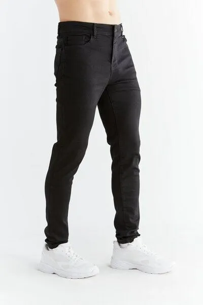 Evermind Evermind M's Skinny Fit-MD1015, Coal black, – Produktbild 2 von 4