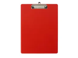 Exacompta 10 Exacompta Klemmbretter mit Hülle, DIN A4, Metallclip, rot – Produktbild 1 von 1