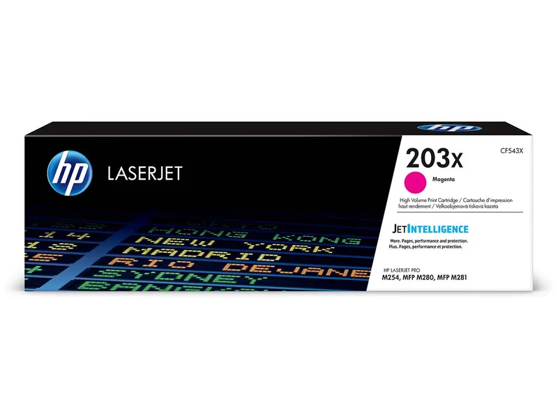 Hewlett Packard hp Toner CF543X, Nr. 203X magenta – Produktbild 1 von 1