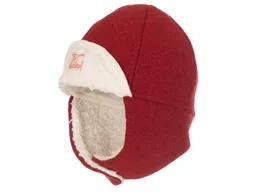 Pickapooh Pickapooh Baby und Kinder Mütze Bio-Schurwolle red Gr. 48 – Produktbild 1 von 1