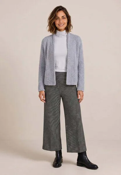 LANA Organic LANA Organic strickjacke, Modell Mitika, Blue fog, – Produktbild 3 von 4