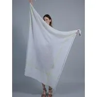 Susan's Fashion Susan's Fashion großes Mohairplaid Sue mit Karostreifen, Dunkelblau, – Produktbild 2 von 4