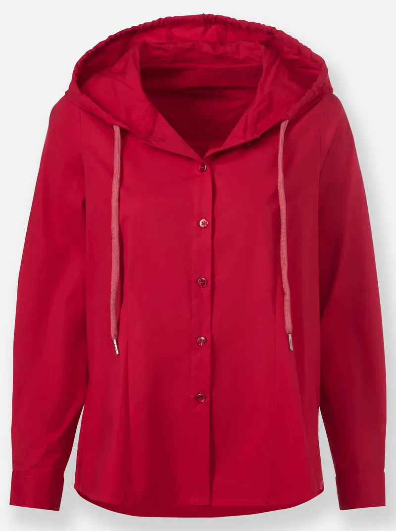 heine Langarm-Bluse, Rot, – Produktbild 1 von 2