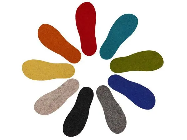 WoolFit WoolFit 5 mm Filz-Einlegesohlen aus 100 % Wollfilz – mulesingfreie Wolle, Maisgelb, – Produktbild 4 von 4