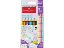 Faber-Castell Faber-Castell Buntstifte Colour Grip Einhorn 10+3 – Produktbild 1 von 1